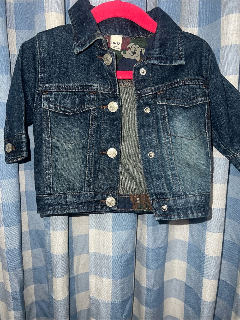 Kids Dark Blue Denim Jacket - Unbranded